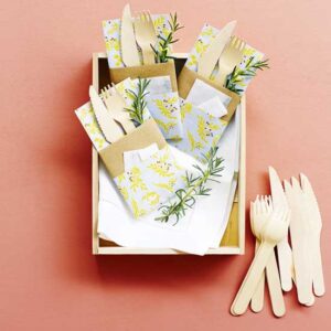 Retro Print Cutlery Holders Image